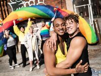 Trent King and Felix Fox Celebrate Pride by Having Gay Interracial Sex