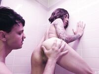 Tattooed Femboy Dante Snoww Gets His Holes Fucked by His Boyfriend